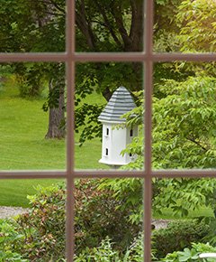Window View at Garden Gables Inn in Lenox, MA