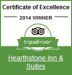 Tripadvisor 2014 Certificate of Excellence