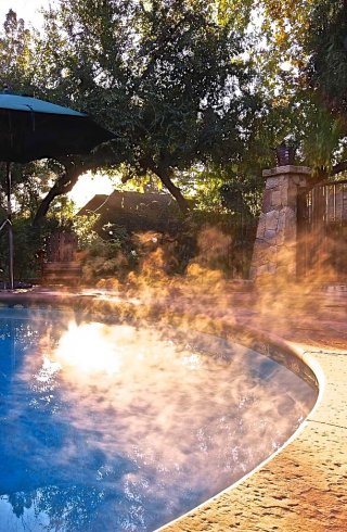 Pool at Emerald Iguana in Ojai, California