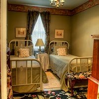 Savannah Room in Alexandra's Bed and Breakfast in London, Ohio