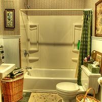 Savannah Room in Alexandra's Bed and Breakfast in London, Ohio