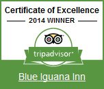Blue Iguana TripAdvisor Button