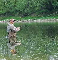 Fishing in the Appalachian Mountains