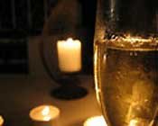 Champagne at Hemingway House in St. Augustine, FL