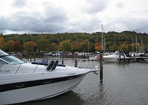 Allan H. Treman State Marine Park near City Lights Inn in Ithaca, New York