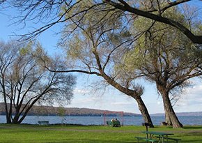 Stewart Park near City Lights Inn in Ithaca, New York