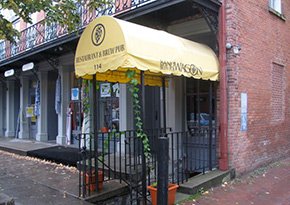 Bandwagon Brew Pub near City Lights Inn in Ithaca, New York