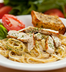 chicken alfredo pasta cottage east hampton house