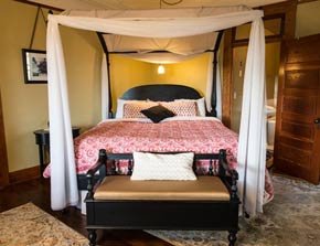 Queen Room at Balch Hotel in Dufur, OR