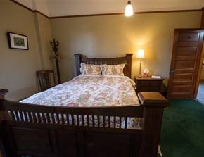 Queen Room at Balch Hotel in Dufur, OR
