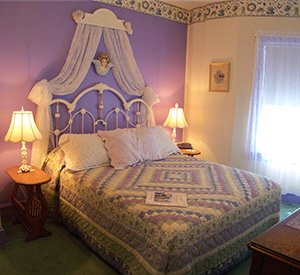 Victoriana room at Scarborough Inn in Ocean City, NJ