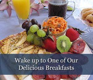 Breakfast at Scarborough Inn in Ocean City, NJ