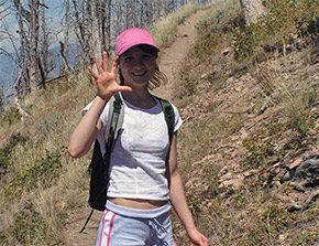 hiking in yellowstone