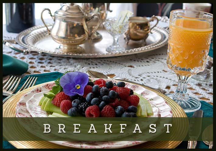 Breakfast at The Voss Inn in Bozeman, Montana