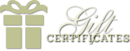 Gift Certificates