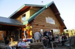 Barbecue at Crooked Creek Retreat Kenai Fishing Lodge