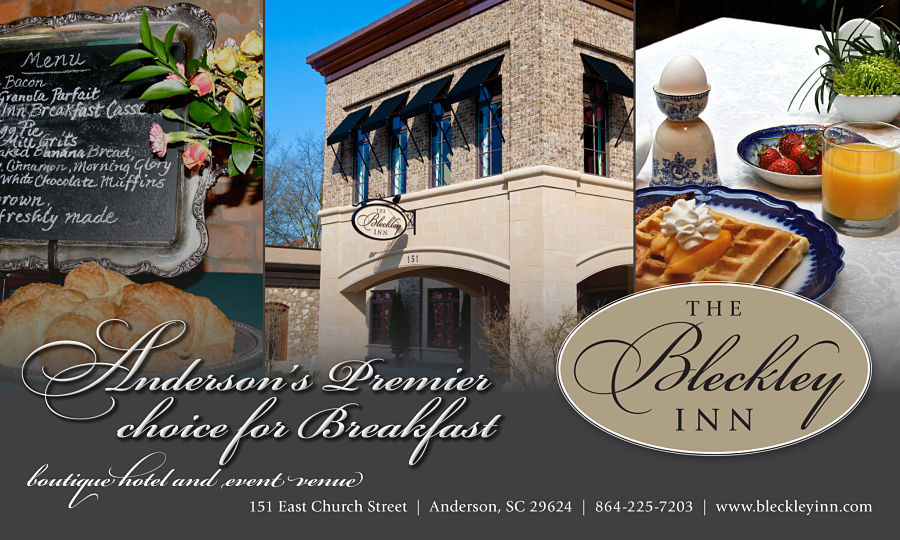 Breakfast Anderson SC Hotel Bleckley Inn