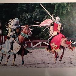knights on horses