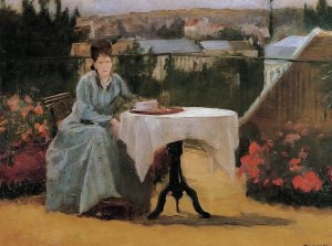 Eva Gonzales - afternoon tea