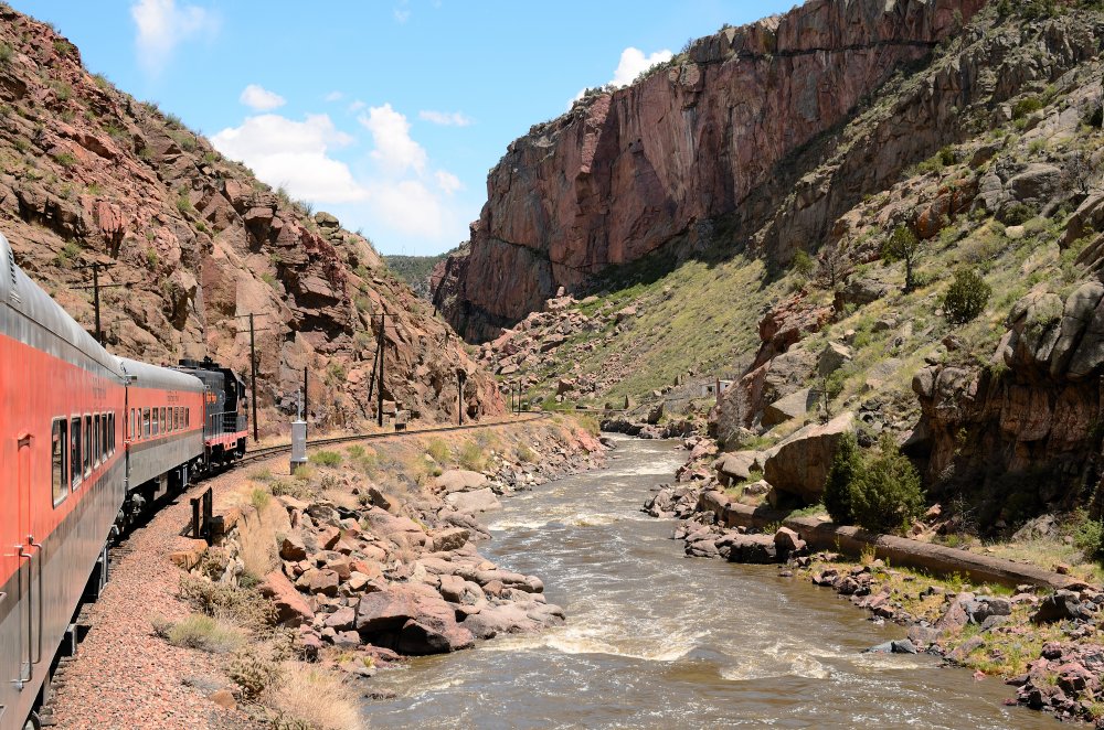 Riding the Royal Gorge Train