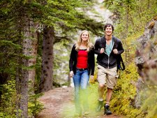 Hiking in Hidden Valley Park