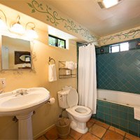 bathroom room # 7 at blue iguana inn