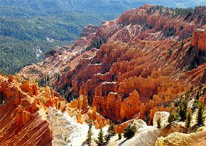 Cedar Breaks National Monument near Canyon Lodge Motel in Panguitch, UT Photo by Belle Unruh