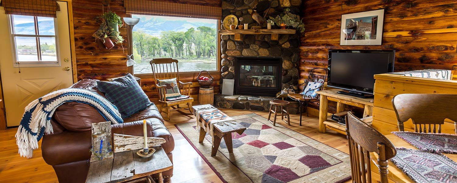 Yellowstone Meadow Cabin Yellowstone Cabins Paradise Gateway B&B