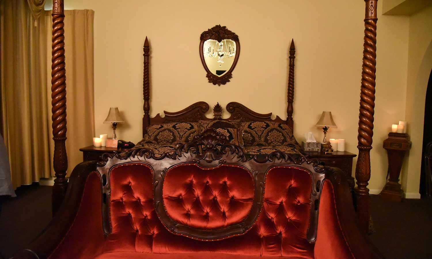 The Phantom's Lair Lava Hot Springs Lodging Lions Gate Manor B&B