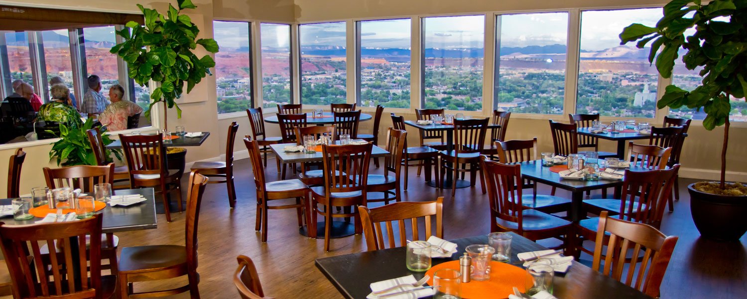 Cliffside Restaurant at the Inn on the Cliff in St. Utah