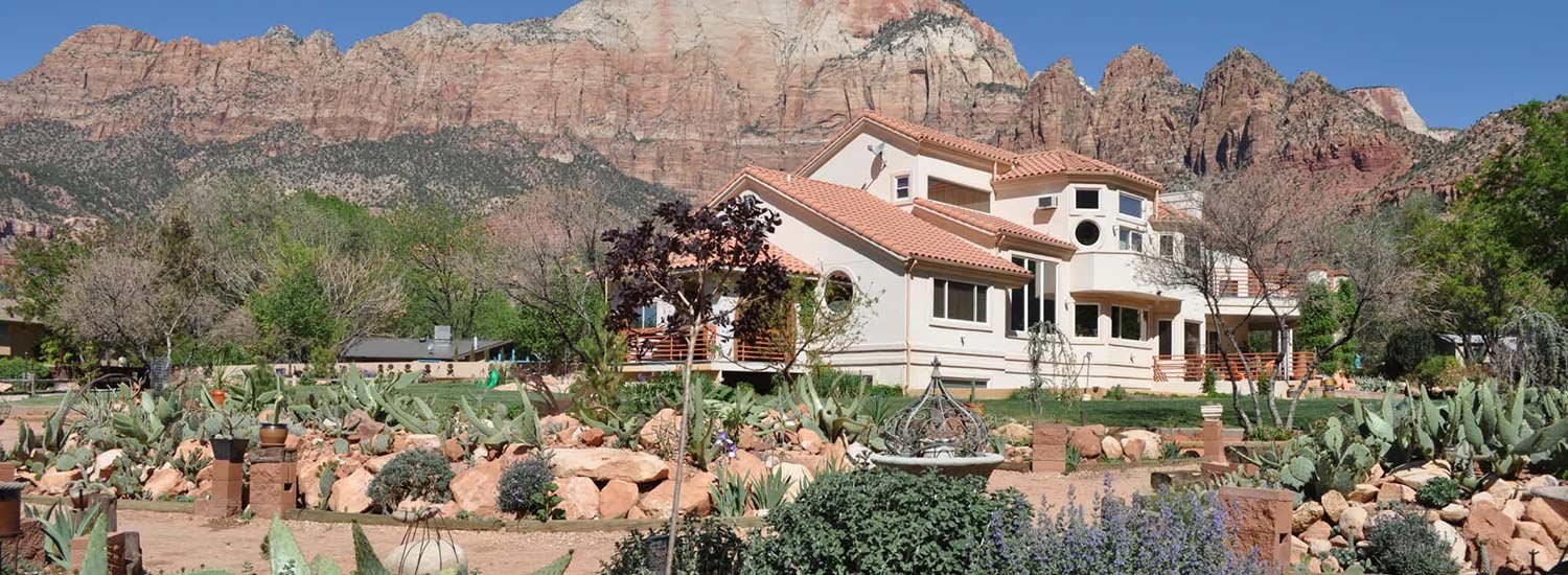 Zion Canyon Bed & Breakfast outside of Zion National Park