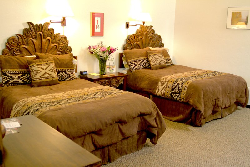 Double guest rooms at Casa de San Pedro