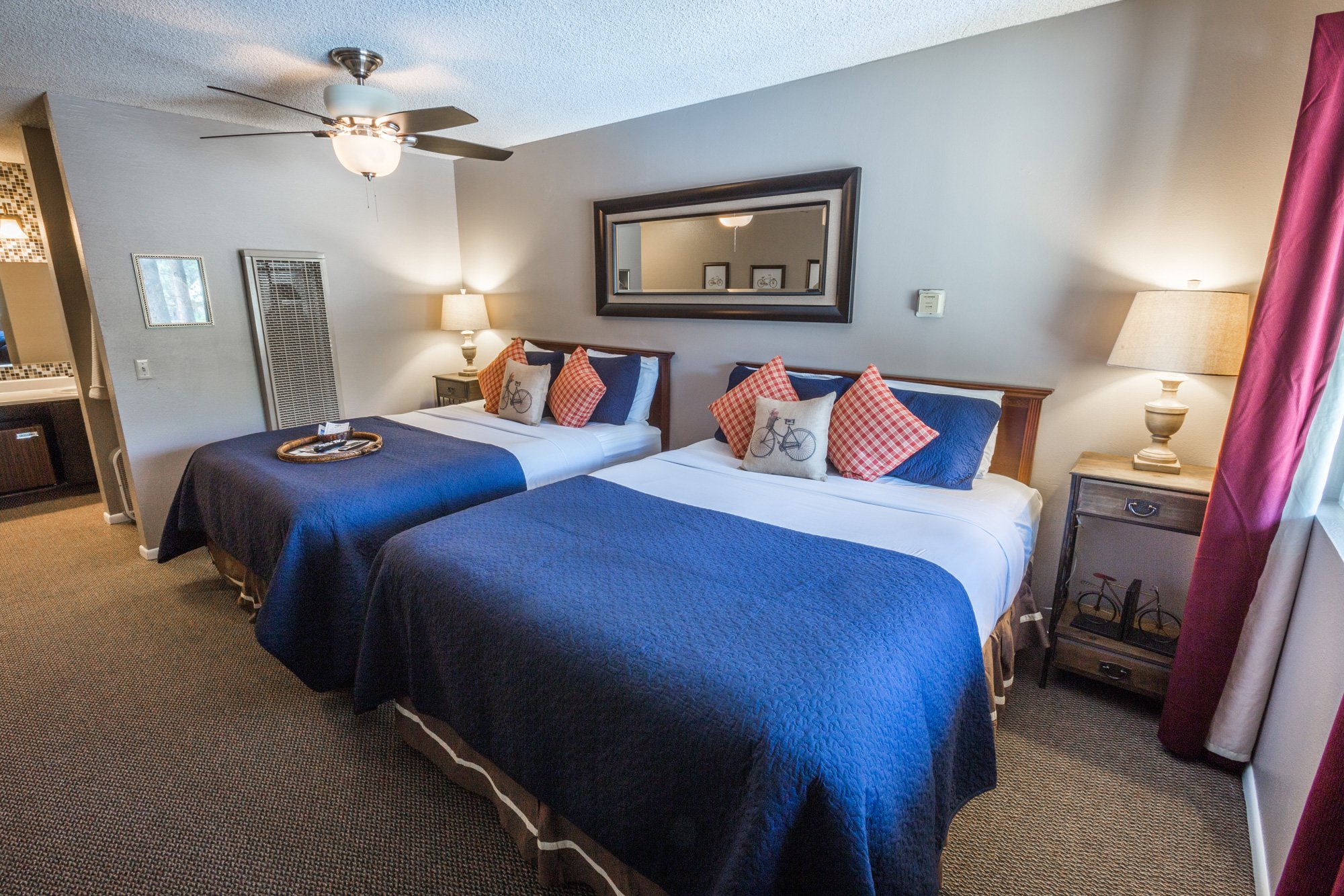 2 Queen Rooms Lake Tahoe Alder Inn