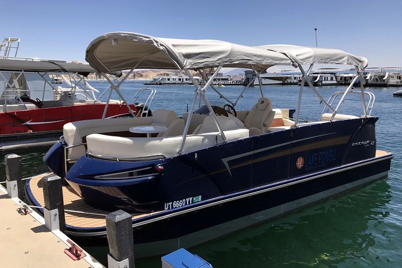 23ft Pontoon Boat Rental Dreamkatchers Lake Powell B&B